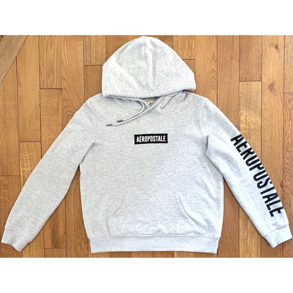 Aeropostale Sweaters - Aéropostale | Embroidered Logo Hoodie